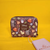 Loungefly Disney The Princess & The Frog Tiana Fall Leaves Cooking Zip Wallet