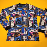Cakeworthy Star Wars PJ's Set Blue Pajamas Size M