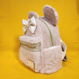 Minnie Mouse Faux Fur Bow Ears Mini Backpack