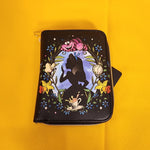 Alice In Wonderland Cameo Cheshire Cat Wildflower Zip