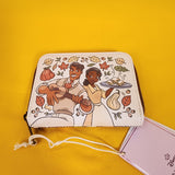 Loungefly Disney The Princess & The Frog Tiana Fall Leaves Cooking Zip Wallet