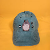 Studio Ghibli My Neighbor Totoro with Soot Sprites Dad Hat Baseball Cap Green