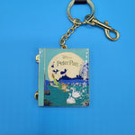 Peter Pan You Can Fly Story Book Hinged Keychain Charm
