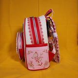 Loungefly Disney Alice in Wonderland Tonal Alice Floral Mini Backpack