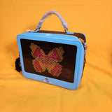 Loungefly Lite-Brite Lenticular Glow Crossbody Handbag with Coin Bag