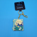Peter Pan You Can Fly Story Book Hinged Keychain Charm
