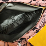 Betsey Johnson Pink Cheese Plate Wine Bottle Insulated Lunch Tote Bag