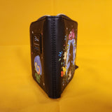 Alice In Wonderland Cameo Cheshire Cat Wildflower Zip