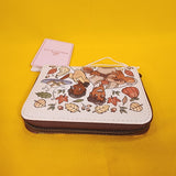 Loungefly Disney The Princess & The Frog Tiana Fall Leaves Cooking Zip Wallet