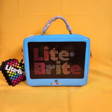 Loungefly Lite-Brite Lenticular Glow Crossbody Handbag with Coin Bag