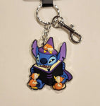 Lilo and Stitch Witch Story Time Ducklings Keychain