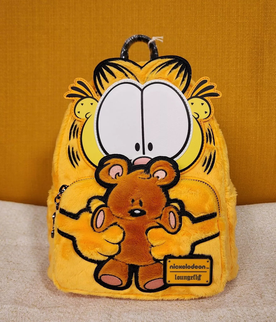 garfield mini backpack Garfield Loves Pooky Plush Cosplay Mini Backpack – Get Lojos Mojo