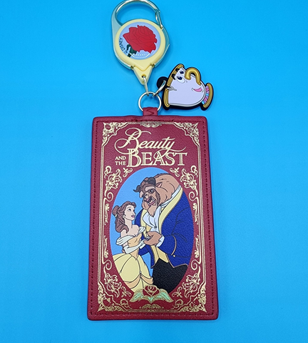 Beauty and the Beast Belle Chip Retractable Lanyard