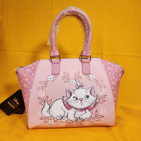 The Aristocats Marie Pink Cause Im a Lady Flowers Satchel Bag