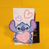Loungefly Disney Lilo and Stitch Heart Angel Be Mine Large Card Holder Wallet