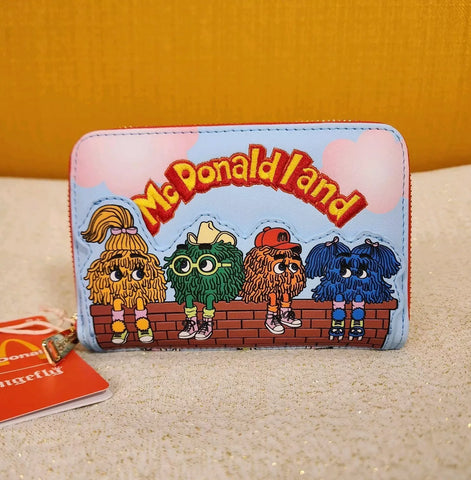 McDonalds Fry Kids McDonaldland Zip Around Wallet
