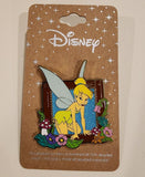 Peter Pan Tinker Bell Floral Frame Portrait Enamel Pin