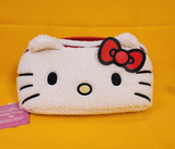 Hello Kitty Sanrio Impressions Plush Travel Makeup Cosmetic Bag Case