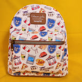 Loungefly Gilmore Girls Icons Stars Hollow Luke’s Dragonfly Inn Mini Backpack
