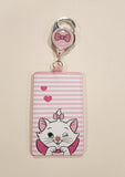 Aristocats Marie Pink Im a Lady Retractable Lanyard
