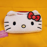 Hello Kitty Sanrio Impressions Plush Travel Makeup Cosmetic Bag Case