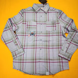 Cakeworthy Disney Lilo and Stitch Blue Flannel Shirt Unisex Medium