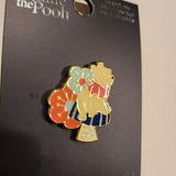 Winnie the Pooh Mushroom Floral Enamel Pin
