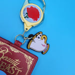 Beauty and the Beast Belle Chip Retractable Lanyard