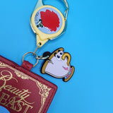 Beauty and the Beast Belle Chip Retractable Lanyard