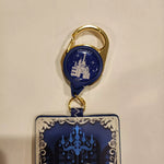 Beauty and the Beast Dance Retractable Lanyard ID Holder