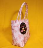 Betsey Johnson Pink Ribbon Bow Insulated Lunch Tote Bag