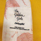 Cakeworthy the Golden Girls King Sham Set of 2 Pillow Case AOP Cotton
