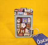 Loungefly Daria MTV 90s Cartoon Grid Vertical Cardholder Wallet