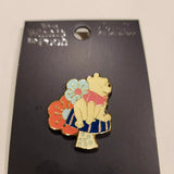 Winnie the Pooh Mushroom Floral Enamel Pin