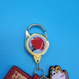 Beauty and the Beast Belle Chip Retractable Lanyard