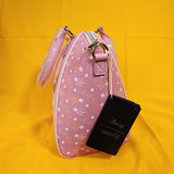 The Aristocats Marie Pink Cause Im a Lady Flowers Satchel Bag
