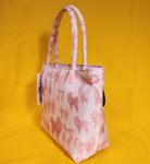 Betsey Johnson Pink Ribbon Bow Insulated Lunch Tote Bag