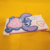 Loungefly Disney Lilo and Stitch Heart Angel Be Mine Large Card Holder Wallet