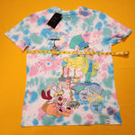 Loungefly Disney Alice in Wonderland Tie dye T Shirt Size M Happy Unbirthday