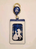 Beauty and the Beast Dance Retractable Lanyard ID Holder