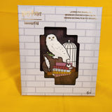 Harry Potter Hedwig Owl Layered PVC Books LE 3" Pin