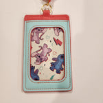 Lilo and Stitch Angel Valentines Day Lanyard ID Holder