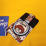 Loungefly Daria MTV 90s Cartoon Grid Vertical Cardholder Wallet