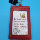 Beauty and the Beast Belle Chip Retractable Lanyard