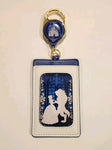 Beauty and the Beast Dance Retractable Lanyard ID Holder