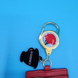 Beauty and the Beast Belle Chip Retractable Lanyard