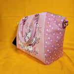 The Aristocats Marie Pink Cause Im a Lady Flowers Satchel Bag