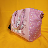 The Aristocats Marie Pink Cause Im a Lady Flowers Satchel Bag