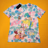 Loungefly Disney Alice in Wonderland Tie dye T Shirt Size M Happy Unbirthday