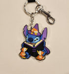 Lilo and Stitch Witch Story Time Ducklings Keychain